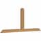 Ekena Millwork Portland Timber Gable Bracket, Western Red Cedar, 72"W x 30"H x 3 1/2"D x 3 1/2"F, 10/12 Pitch GBW072X30X0404POR00SWR - alternate 3